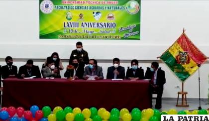 Facultad de Ciencias Agrarias y Naturales celebró 68 años de formación profesional /LA PATRIA