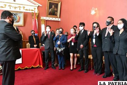 Toma de juramento de los nuevos directivos de la APPI /Gad-Oru
