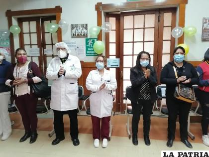 Festejo por el Día Internacional de la Enfermera en el Materno Infantil /CNS