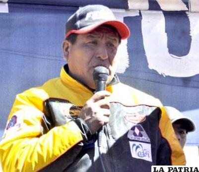 El piloto Reynaldo Mamani al parecer no podrá correr este fin de semana /LA PATRIA