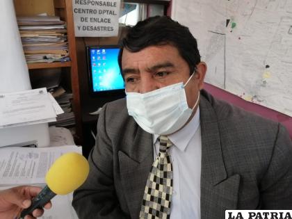 Responsable del Centro de Enlaces del Sedes, Ademir Montaño /LA PATRIA