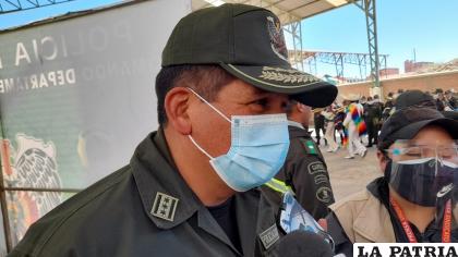 El coronel Ortega detalló sobre los operativos realizados por Diprove /LA PATRIA