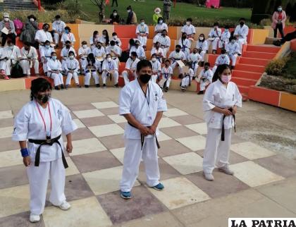 El acto se realizó en los predios del parque ecológico /LA PATRIA