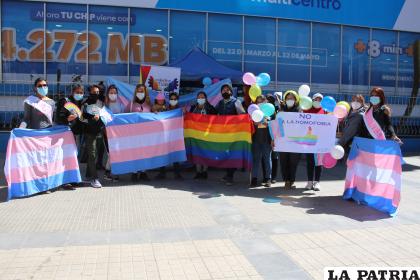 Colectivo TLGB de Oruro busca sensibilizar a la población /LA PATRIA