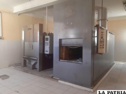 Los hornos crematorios del Cementerio General de la ciudad de Oruro /LA PATRIA