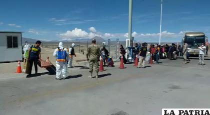 Imagen referencial, control de migración en la frontera /LA PATRIA