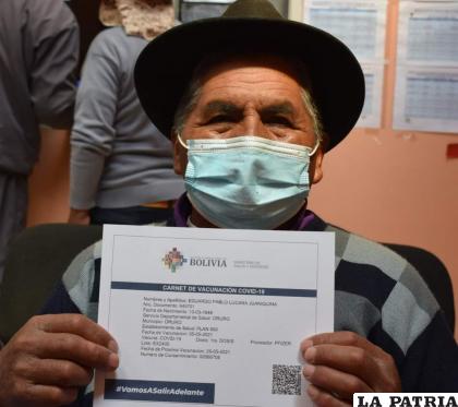 Los beneficiarios deben portar su carnet de vacunación para la segunda dosis /Sedes