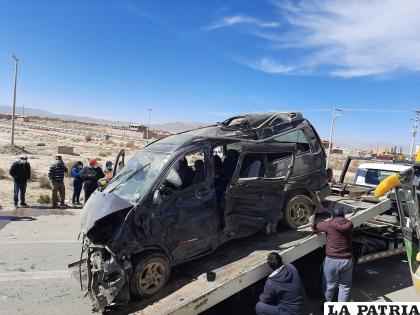 Un fallecido y tres heridos dejó el accidente de tránsito /LA PATRIA