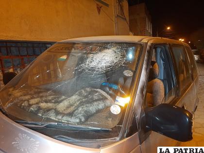 El propietario habría impactado contra el parabrisas tras el accidente /LA PATRIA