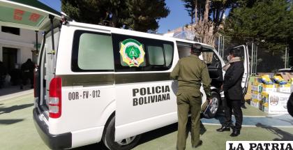 El motorizado fue adecuado para el levantamiento de cadáveres /LA PATRIA