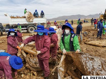 Felicidades a los guerreros de la limpieza