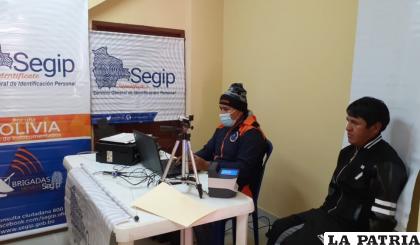 Las brigadas también llegan a las diferentes provincias /Segip