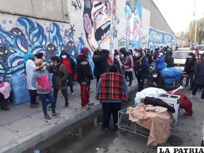 En determinado momento el conflicto llegó a las riñas y peleas entre ambos sectores /LA PATRIA
