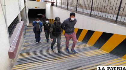 Padre e hijo fueron remitidos a San Pedro con detención preventiva /LA PATRIA