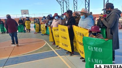Estudiantes y padres de la UE San Luis en el taller de concienciación ambiental /GAMO- DSA 
