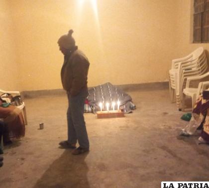 El cuerpo fue velado en la sede del Ayllu Pumasara /Cortesía