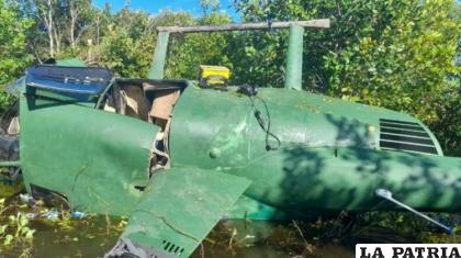 Dos personas fueron aprehendidas tras la caída del helicóptero / Talcual
