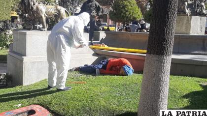No fue identificado y tendría entre 30 a 35 años /LA PATRIA