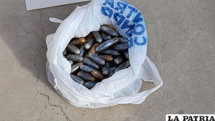 El súbdito boliviano estaba en poder de varias cápsulas con droga / LA PATRIA
