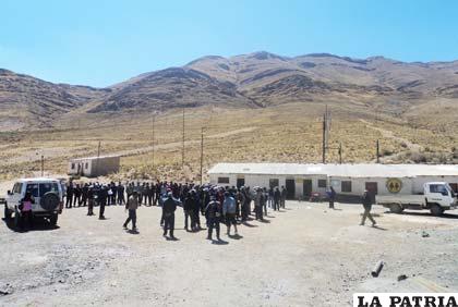 Mina San Francisco de Poopó / Archivo LA PATRIA

