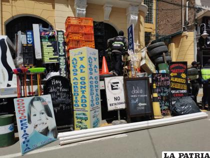 Materiales decomisados se usan para el reciclado 
/Foto de archivo/ LA PATRIA 
