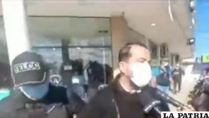 La Policía aprehendió al sujeto que vendía cupos para Migración 
/Captura de pantalla