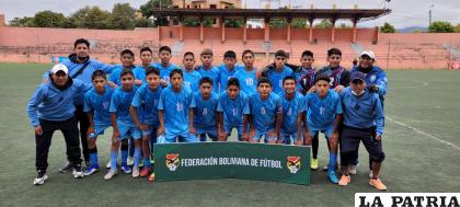 El plantel orureño no pudo lograr su cometido de clasificar a la ronda final /FBF