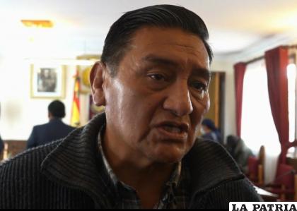 Ejecutivo departamental de trabajadores gremiales, Abdón Veliz Corrales /Captura Concejo