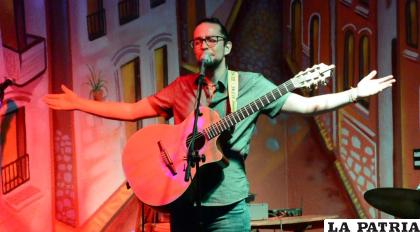 El artista boliviano ofrecerá su amplio repertorio al público orureño /RODRIGO ROJAS
