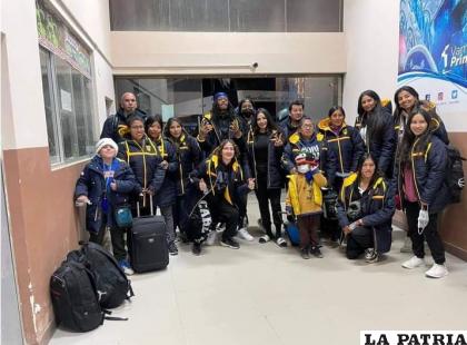Las “guerreras” se fueron a la Argentina con la ilusión de 
clasificar /LA PATRIA