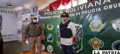 El principal sospechoso fue presentado ante los medios de comunicación / LA PATRIA