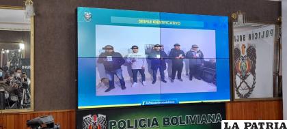 El desfile identificado permitió precisar al presunto homicida 
/ LA PATRIA