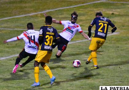 Saucedo fue autor del empate de los “atigrados” en la Villa Imperial /APG