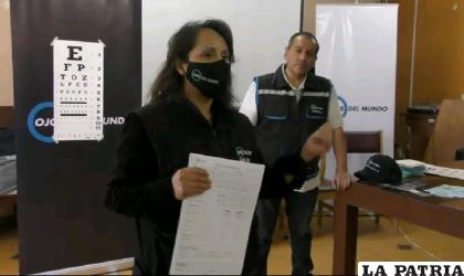 La campaña comenzó con talleres de capacitación al personal de salud del centro /Captura Sedes
