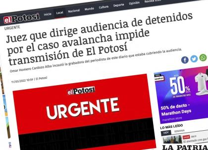 En Potosí se conculcó la libertad de prensa /ANP