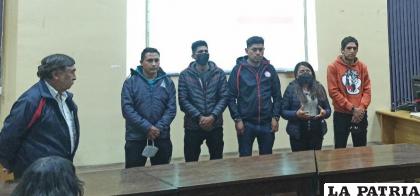 Posesión de los delegados estudiantiles al XIII Congreso Nacional de Universidades /UTO
