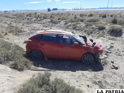 Ocurrió en la ruta La Paz-Oruro 
/LA PATRIA
