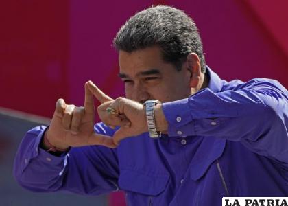 El presidente de Venezuela, Nicolás Maduro 
/Foto AP /Ariana Cubillos
