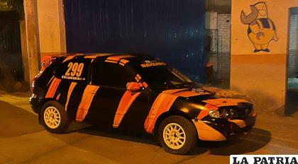 El coche con el cual debutará Fabricio Rodríguez en la Clase R1B /LA PATRIA
