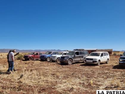 Los vehículos “chutos” fueron remitidos a Pasto Grande /cortesía