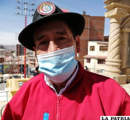 Delegado de la Morenada Zona Norte, Carlos Rea /LA PATRIA