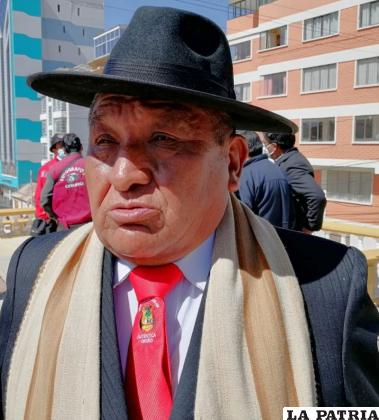 Presidente vitalicio de la Diablada Auténtica, Demetrio Alcalá /LA PATRIA
