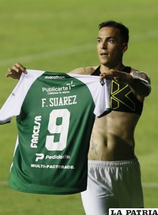 Facundo Suárez delantero de Oriente Petrolero terminó como goleador esta fase del campeonato /APG