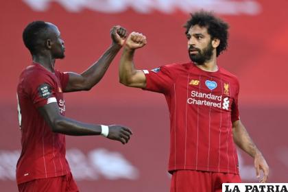 Mané y Salah delanteros del Liverpool interesan al Real Madrid /as.com