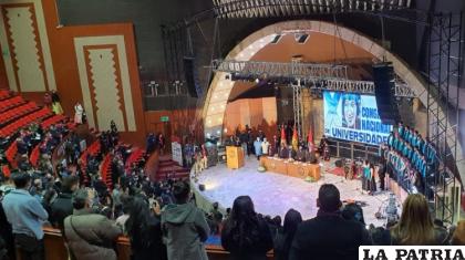 Inauguración del congreso nacional de universidades /ANF
