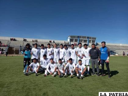 Choquecota FC en su primera participación en el certamen interprovincial de fútbol /Choquecota FC