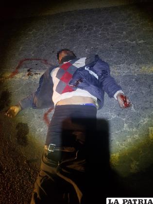 La víctima falleció al momento del accidente /Policía
