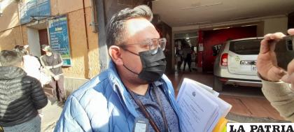 El fiscal anticorrupción Lionel León lleva adelante la causa penal 
/LA PATRIA

