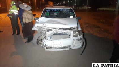 El taxista manejaba en estado de ebriedad /LA PATRIA
