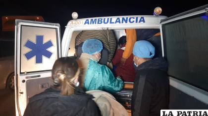 Tras el accidente, cinco personas resultaron heridas  
/Sedesla patria